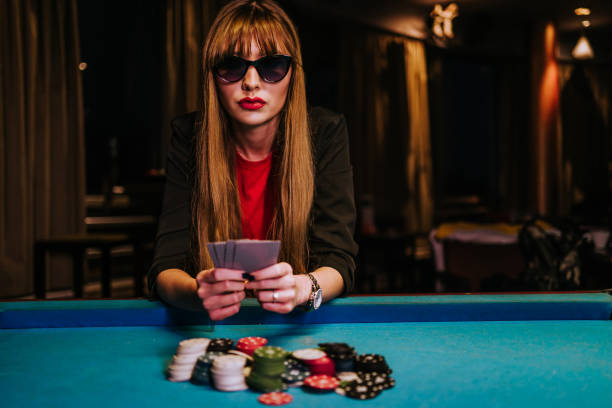 Live dealer blackjack table with multi-camera view